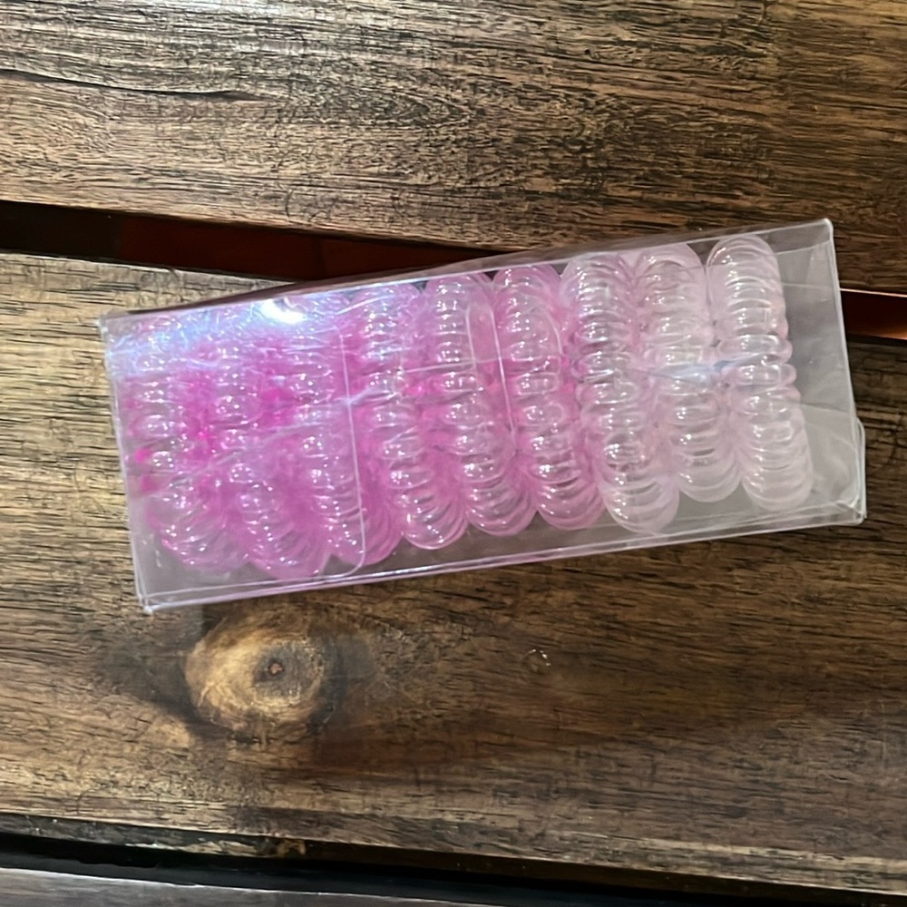 NIP 9 Small Spiral Hair Ties